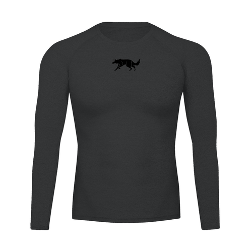 Krowned Wolf Gym Long Sleeve T-Shirt