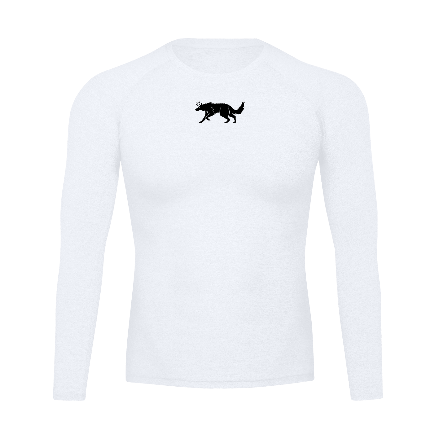 Krowned Wolf Gym Long Sleeve T-Shirt
