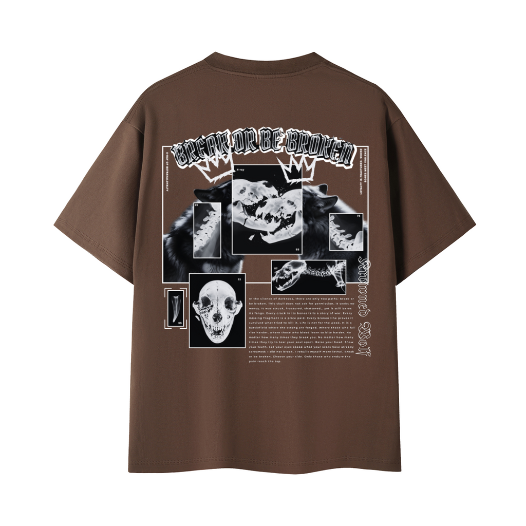 Krowned Wolf X-ray T-Shirt