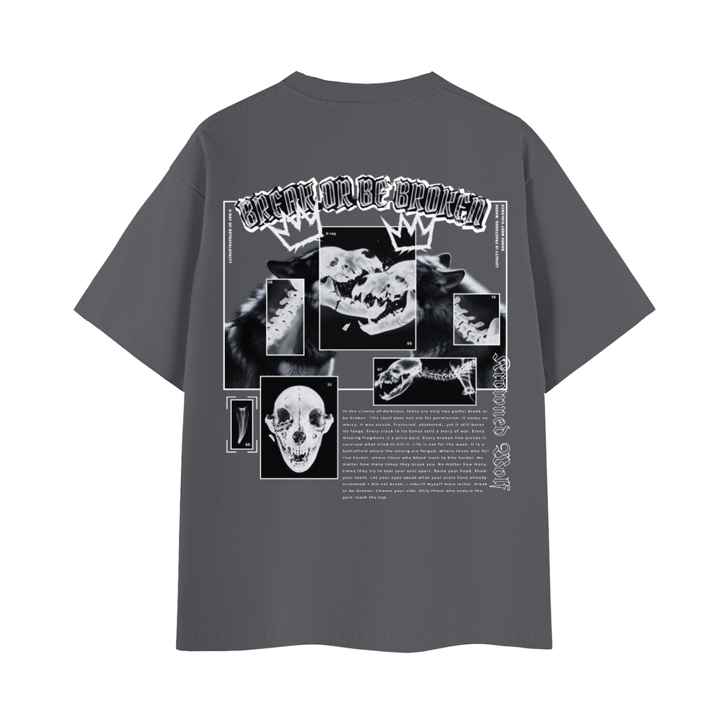 Krowned Wolf X-ray T-Shirt
