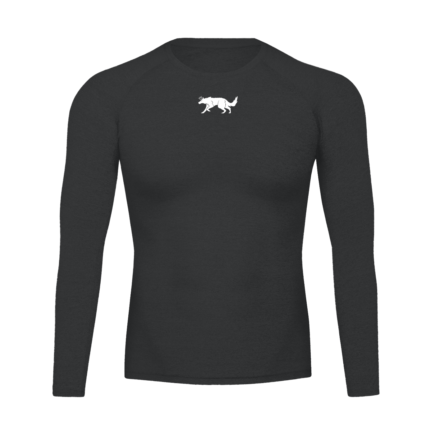 Krowned Wolf Gym Long Sleeve T-Shirt